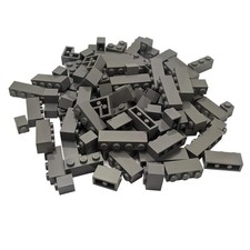 100x LEGO Mattoncini grigio