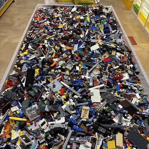 Lego sfuso assortito lavato - lego,
